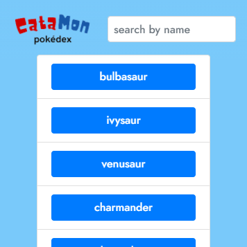 photo of CataMon app